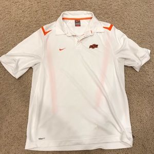 Oklahoma State football Nike polo.